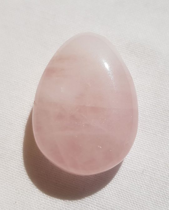 pendentif goutte en quartz rose